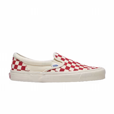 Vans OG Classic Slip-On LX 'Red Checkerboard'