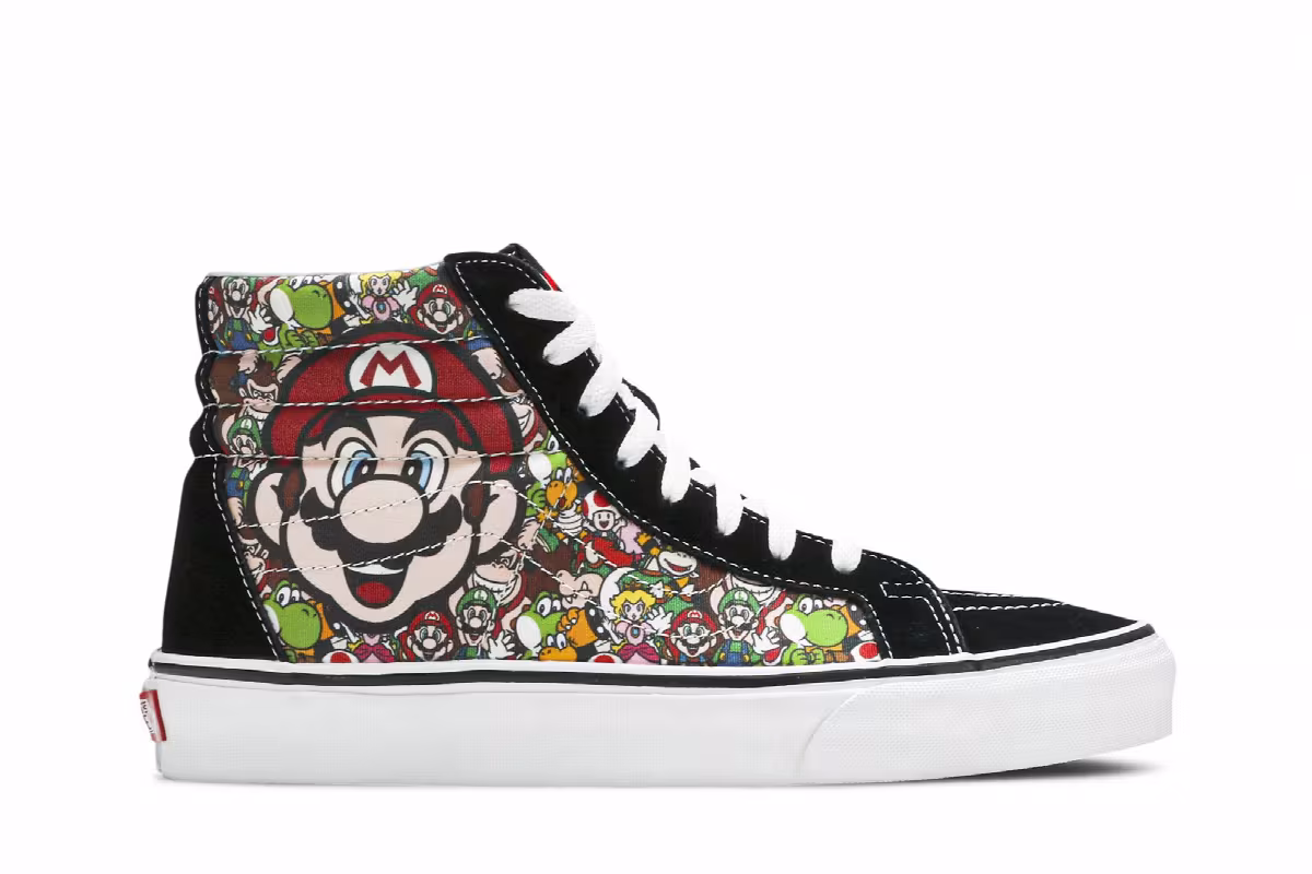 Nintendo x Vans Sk8-Hi Reissue Super Mario Bros, Mario Bros, view 2