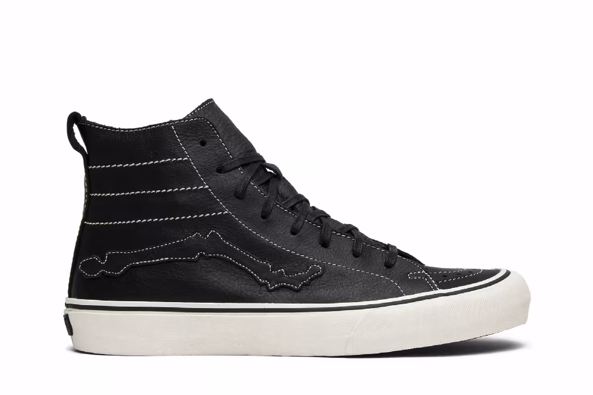 Blends x Vans Sk8-Hi Decon LX Black Bones, view 2
