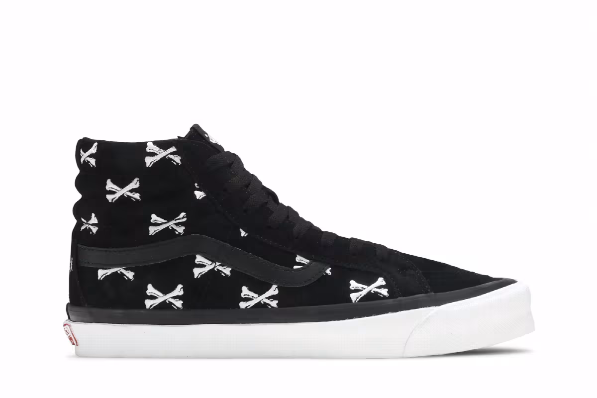 WTAPS x Vans OG Sk8-Hi LX Bones, view 2