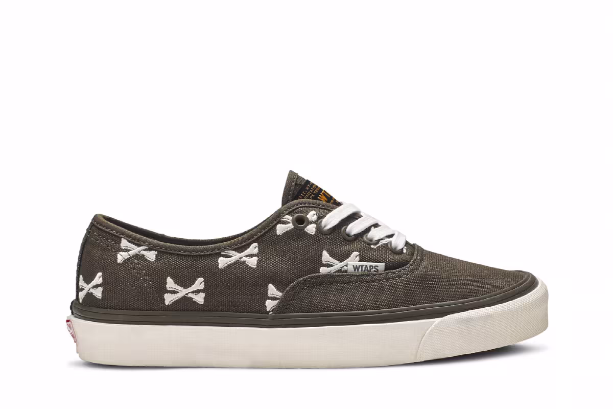 WTAPS x Vans OG Authentic LX Bones, view 2