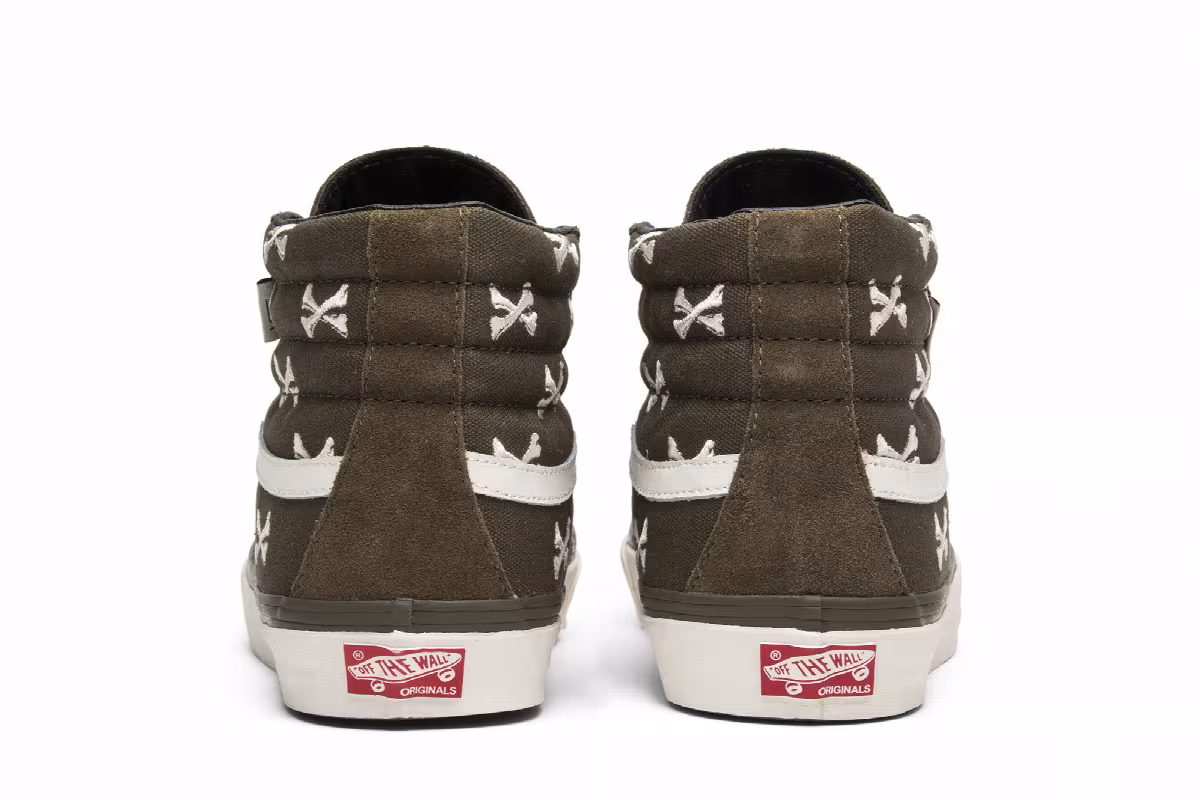Vans WTAPS x OG Sk8-Hi LX Bones, view 7