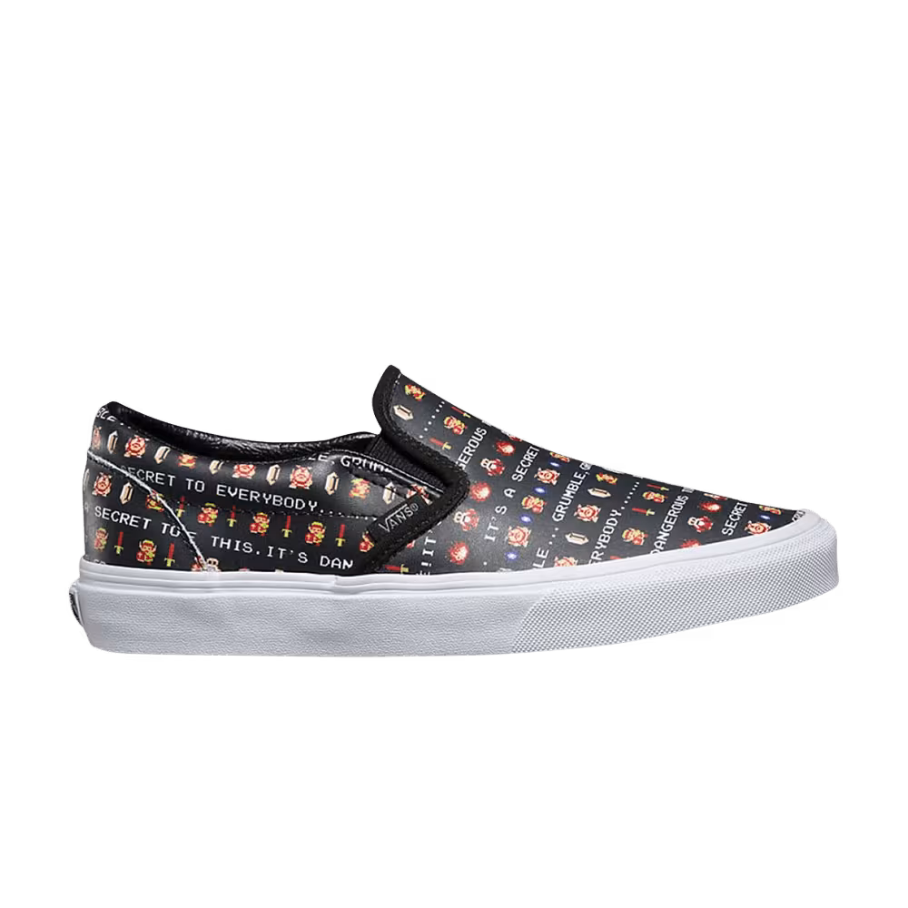 Nintendo x Vans Classic Slip-On Zelda