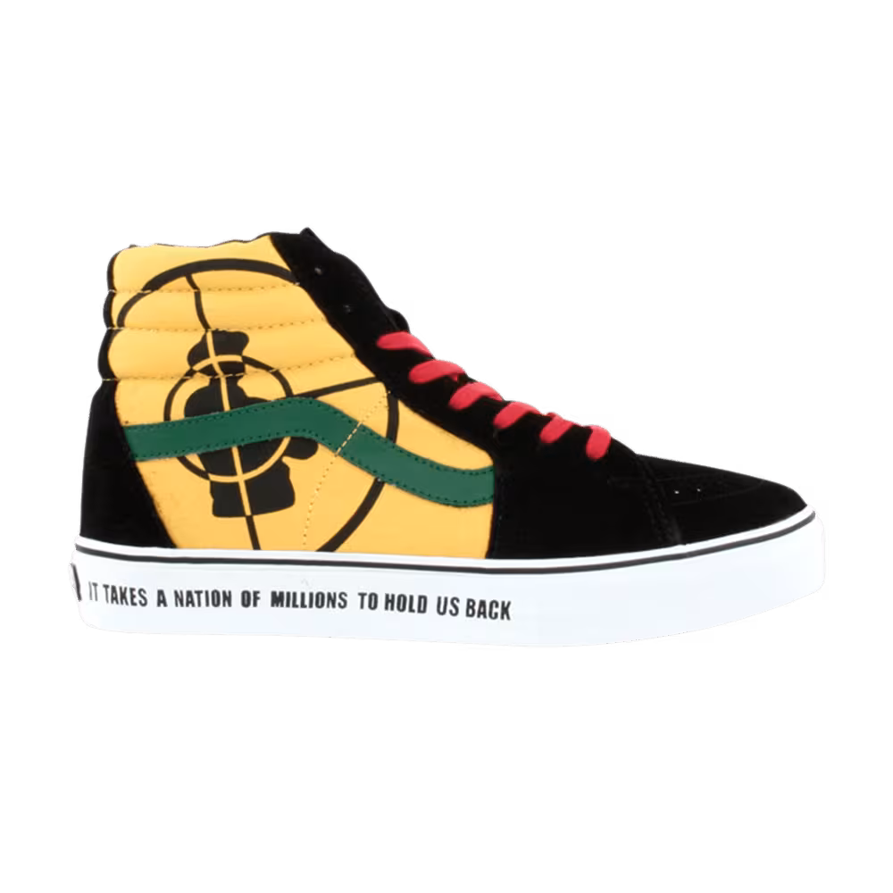 Vans Supreme x Sk8-Hi Public Enemy