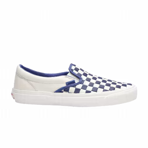 Vans OG Classic Slip-On LX '50th Anniversary - Patriot Blue Checkerboard'