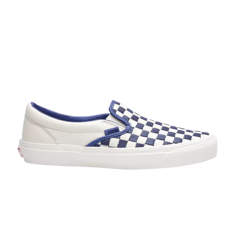 Vans OG Classic Slip-On LX 50th Anniversary - Patriot Blue Checkerboard