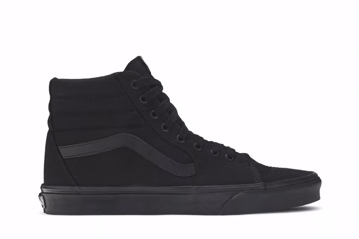 Vans Sk8-Hi Triple Black, view 2