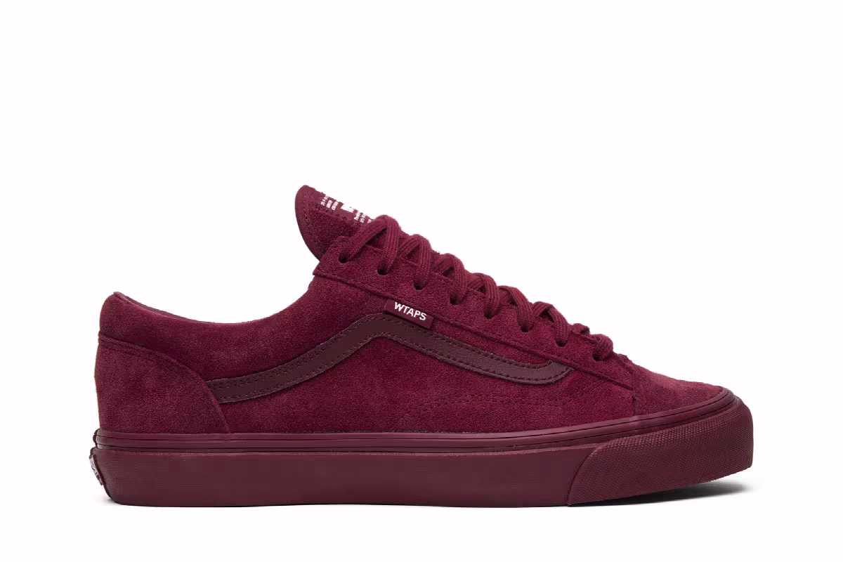 Vans WTAPS x OG Style 36 LX Burgundy, view 2