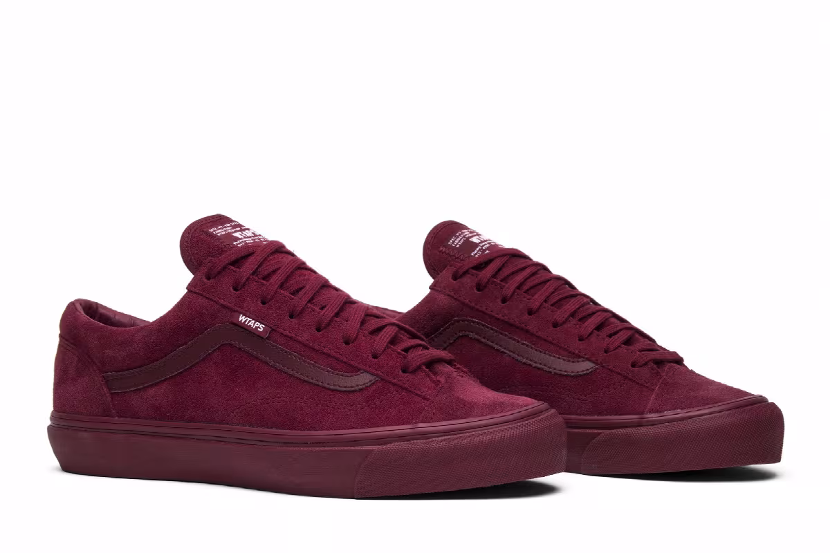 Vans WTAPS x OG Style 36 LX Burgundy, view 9