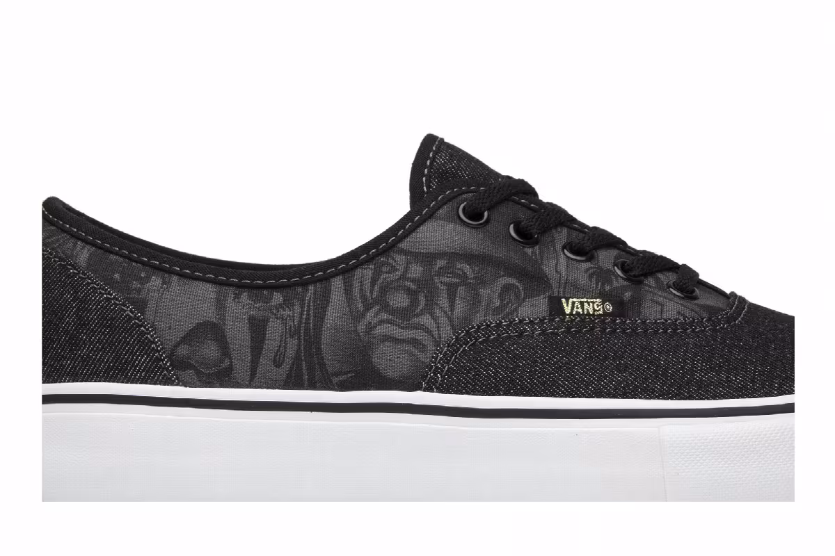 Mr. Cartoon x Vans Syndicate Authentic Black Gold, view 3