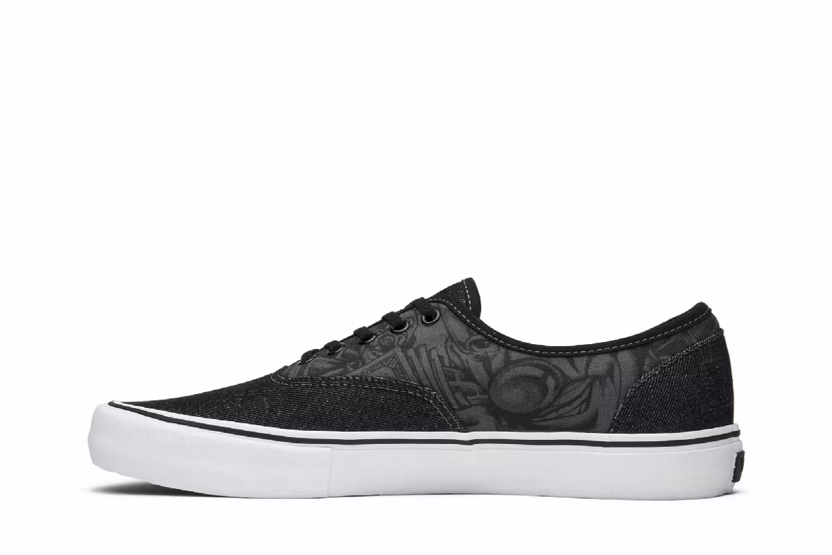 Mr. Cartoon x Vans Syndicate Authentic Black Gold, view 4