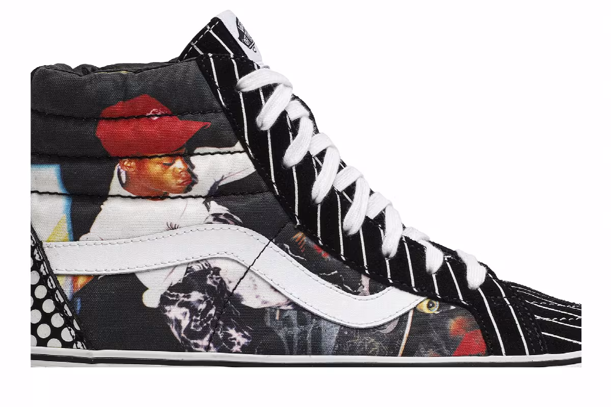 Supreme x Comme des Garçons x Vans SK8-Hi Reissue Harold Hunter, view 3
