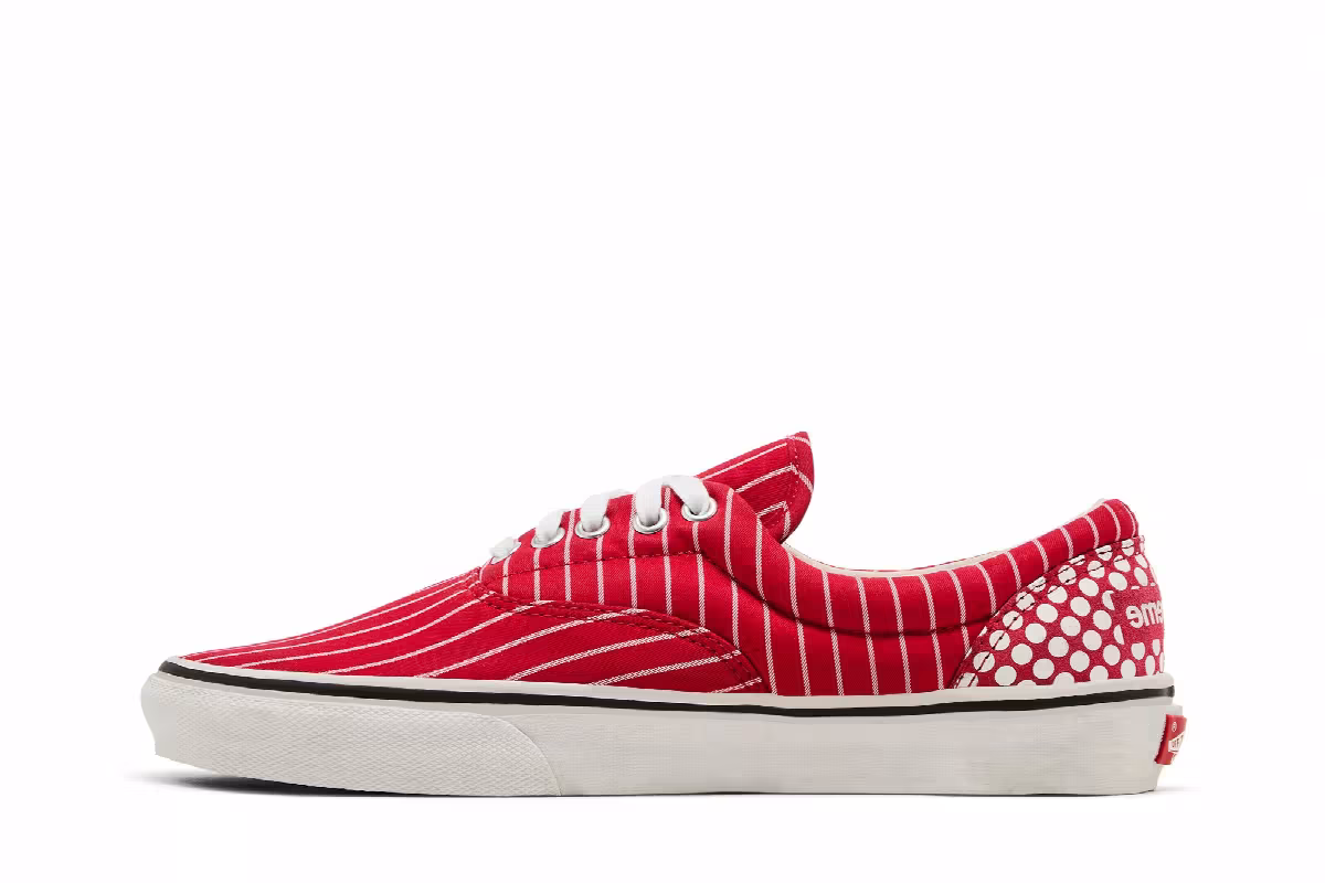 Comme des Garçons x Supreme x Vans Era Pinstripe, view 4
