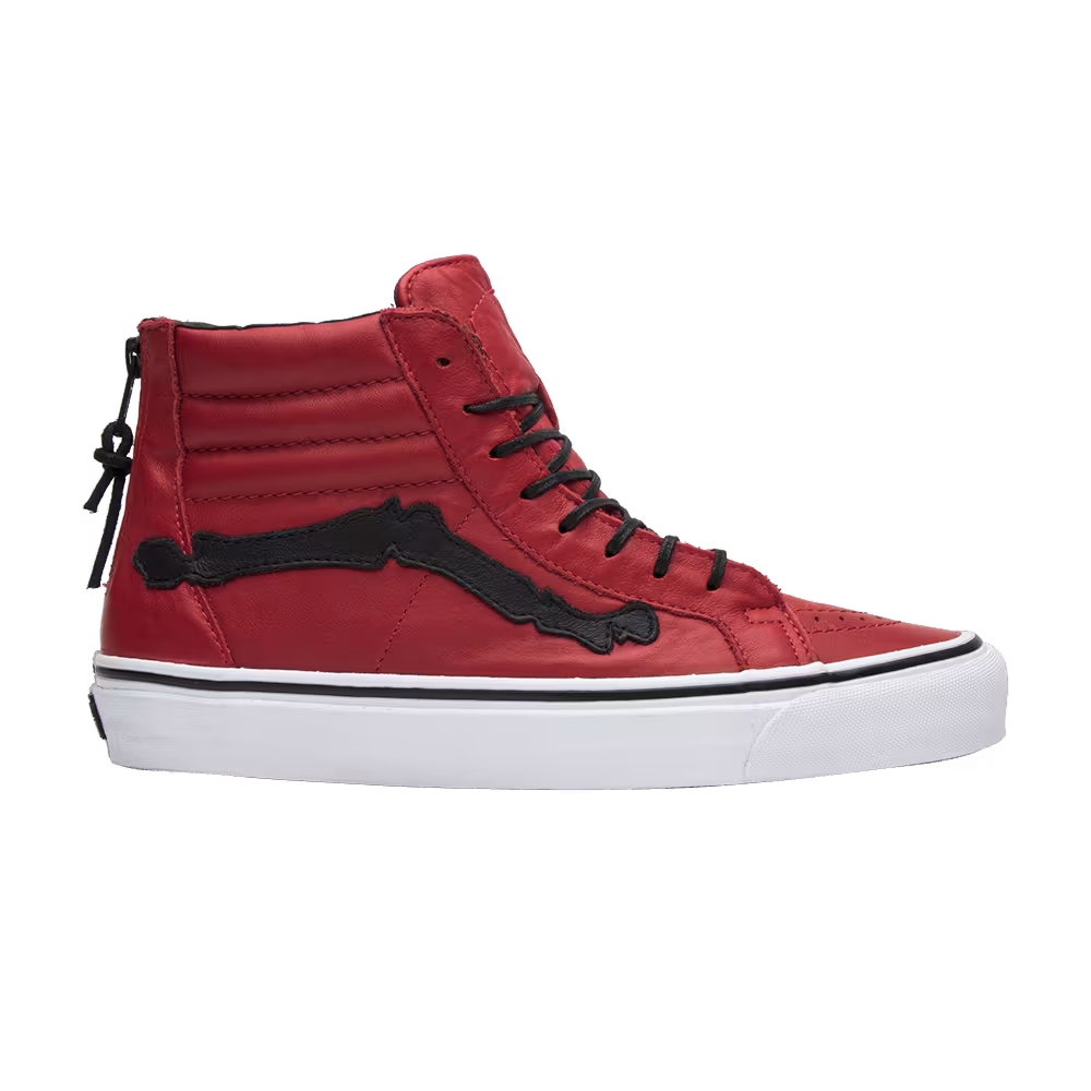 Blends x Vans Vault Sk8-Hi Zip LX Bones - Chili Pepper