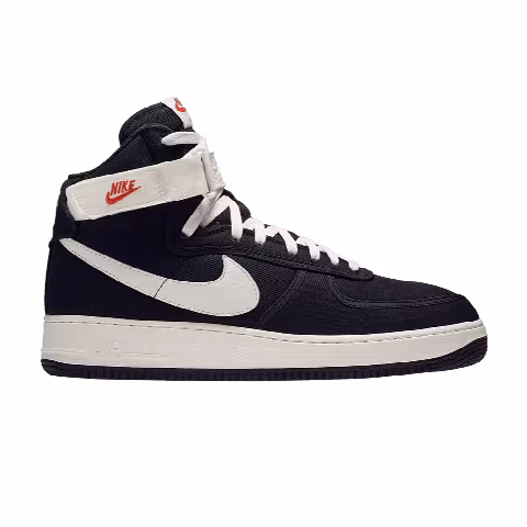 Nike Air Force 1 High Retro 'Black Canvas'