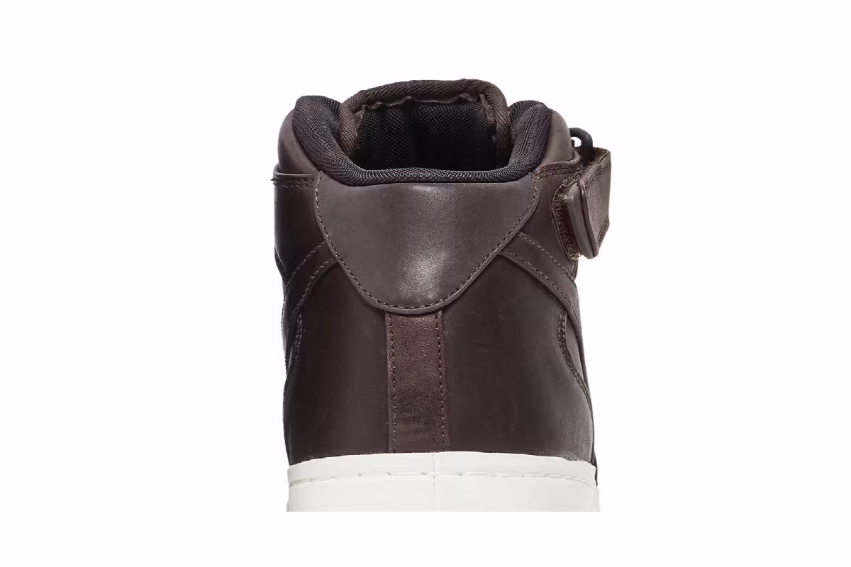 NikeLab Air Force 1 Mid Velvet Brown, view 8