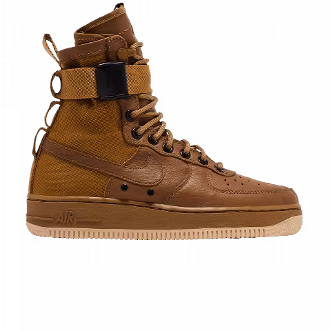Nike Wmns SF Air Force 1 High 'Golden Beige'