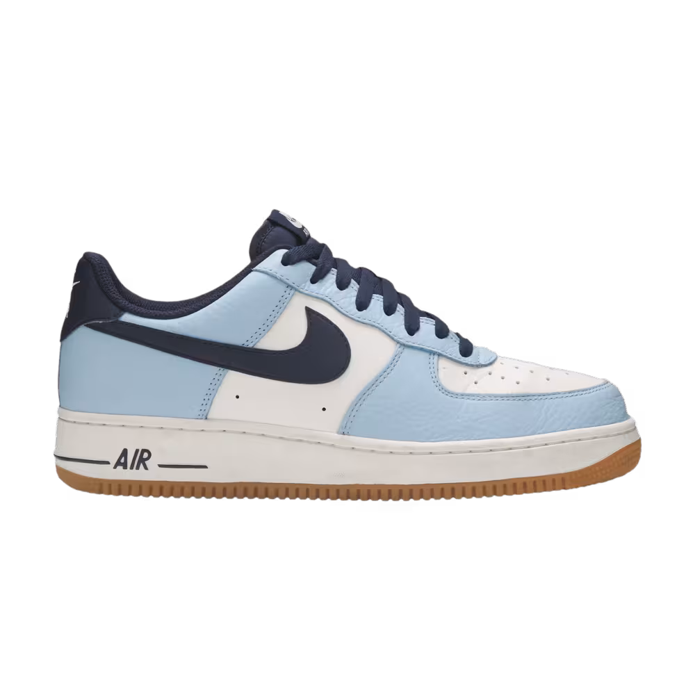 Nike Air Force 1 Low Blue Cap Gum