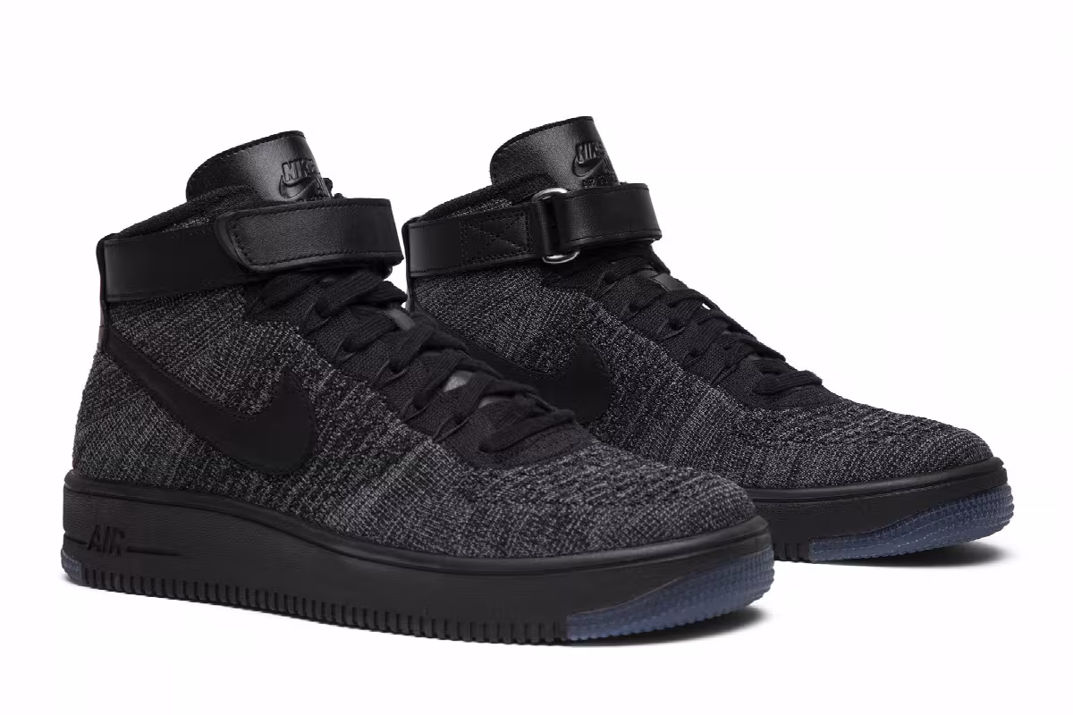 Nike Air Force 1 High Ultra Flyknit Dark Grey, view 9