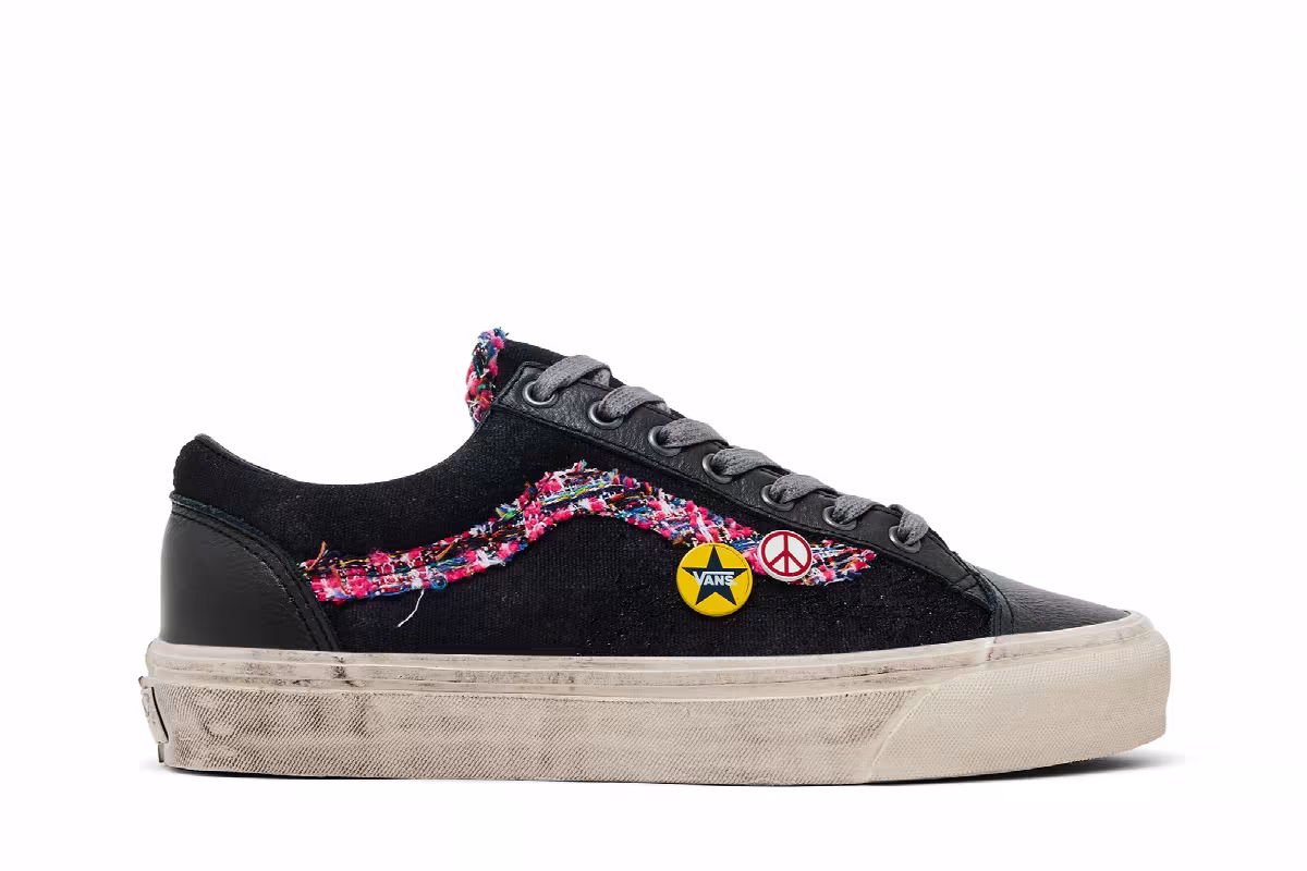 Vans Old Skool 36 Souvenir Black White, view 2