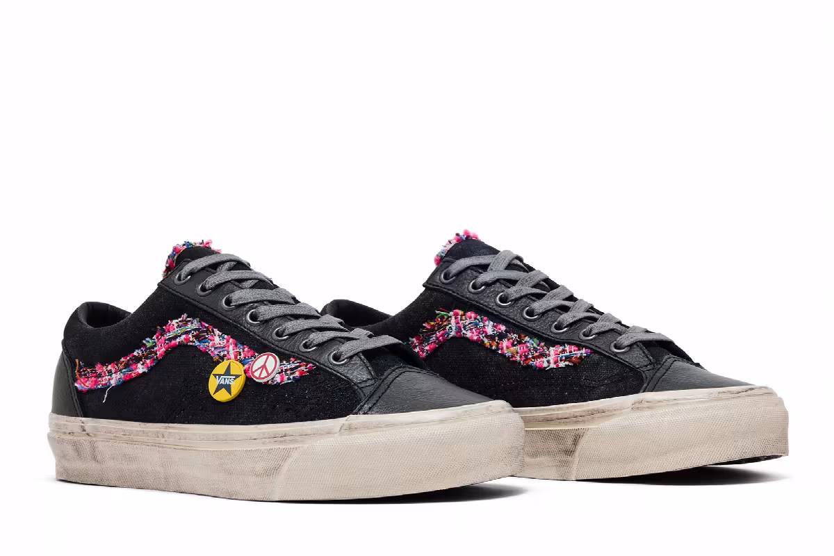 Vans Old Skool 36 Souvenir Black White, view 9