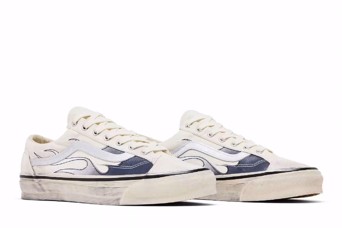 Vans Old Skool 36 LX Archive Flame Marshmallo, view 9