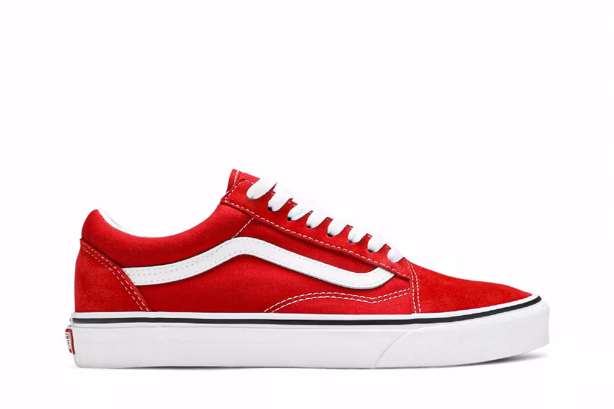 Vans Old Skool Racing Red, view 2