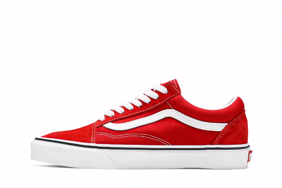 Vans Old Skool Racing Red, view 4