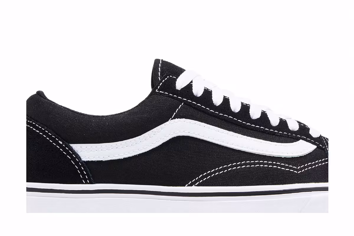 Vans Old Skool Comfy Cush Black White, view 3