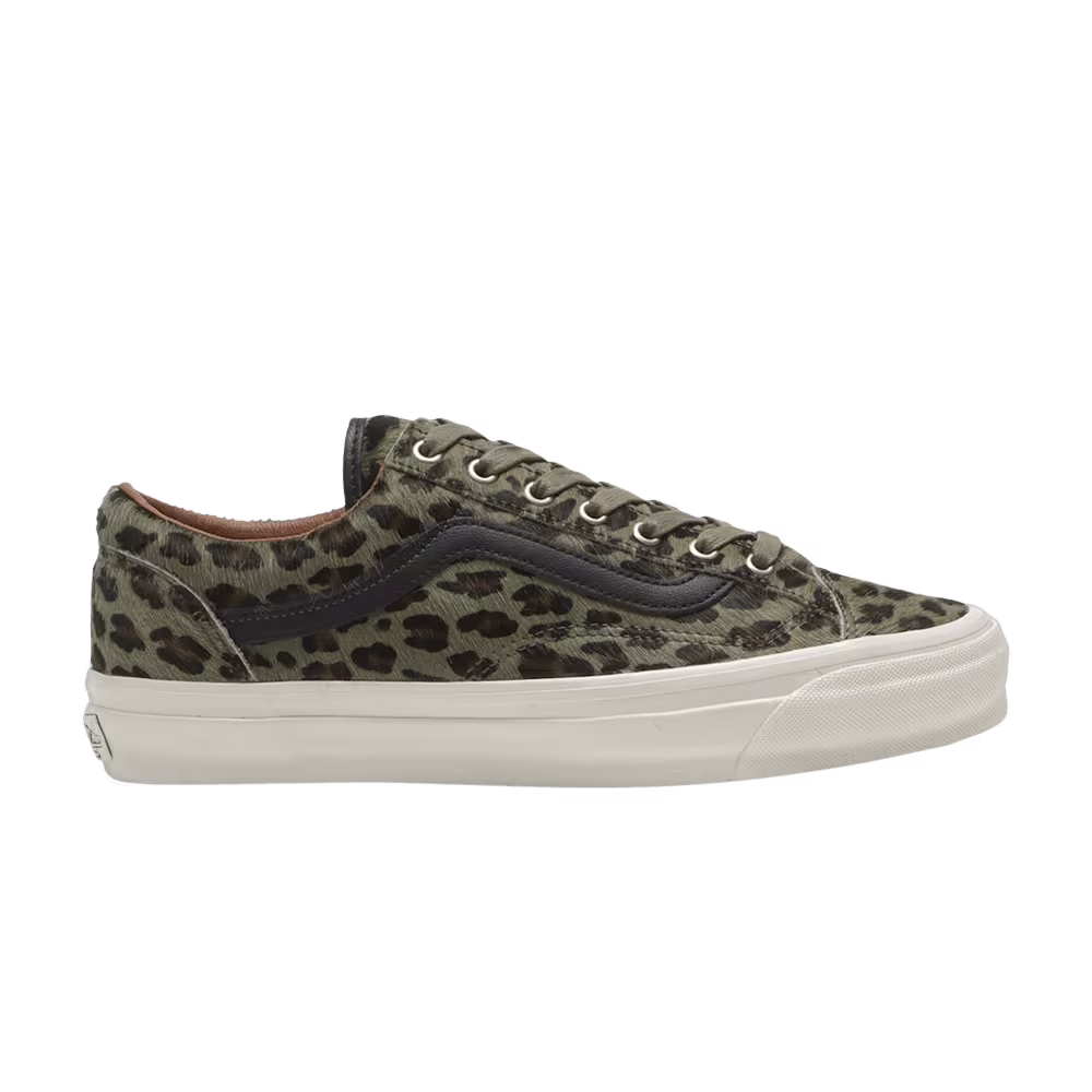 Vans Old Skool 36 Premium Pony Cheetah Olive