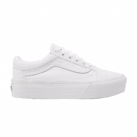 Vans Old Skool Platform 'True White'