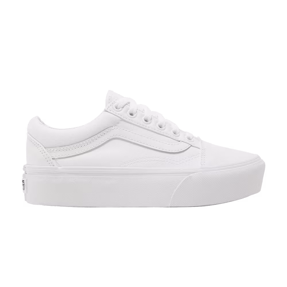 Vans Old Skool Platform True White