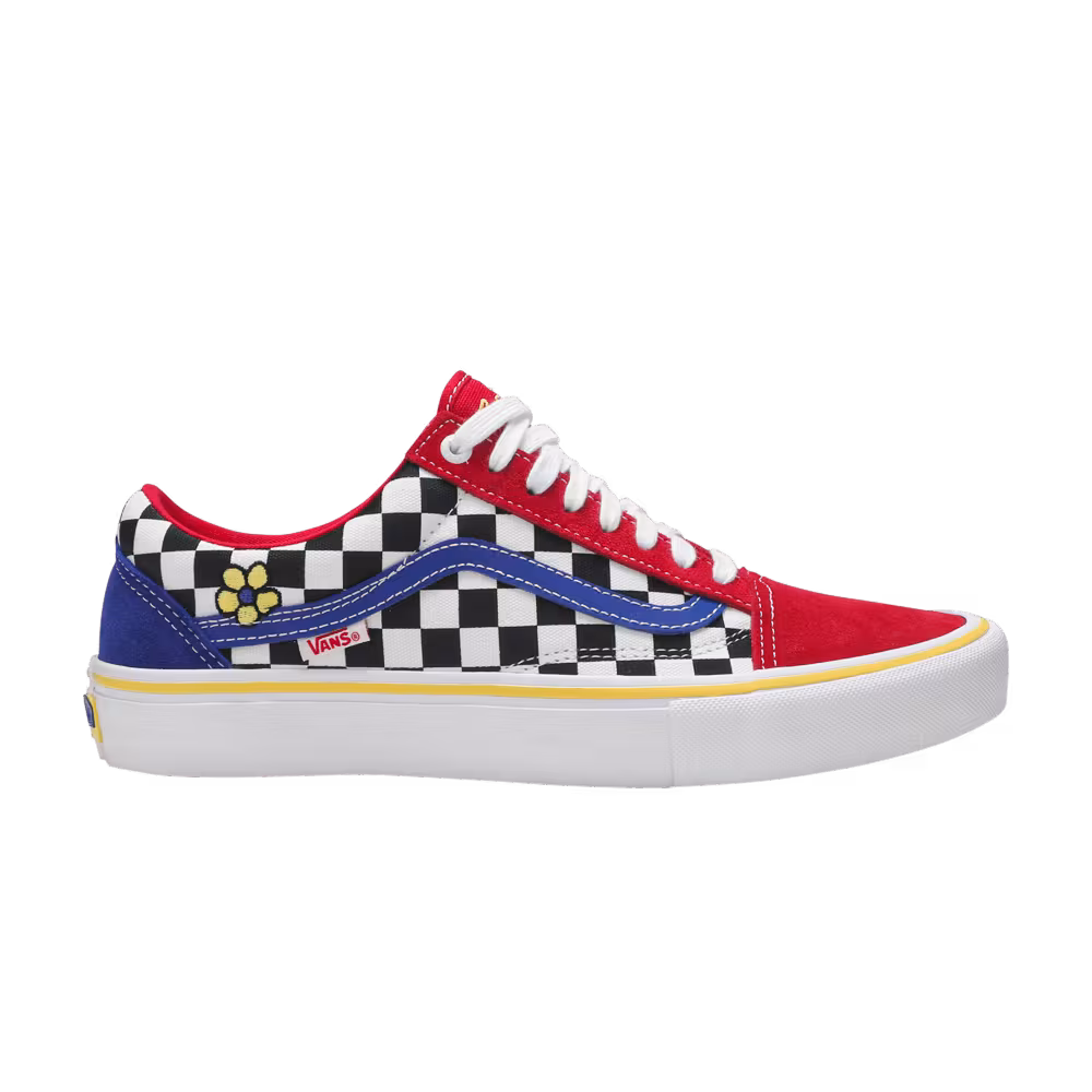 Brighton Zeuner x Vans Old Skool Pro Red Checker Blue