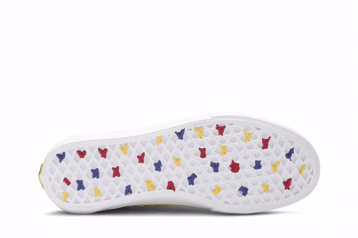 Brighton Zeuner x Vans Old Skool Pro Red Checker Blue, view 5