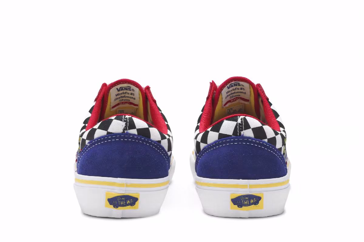 Brighton Zeuner x Vans Old Skool Pro Red Checker Blue, view 7