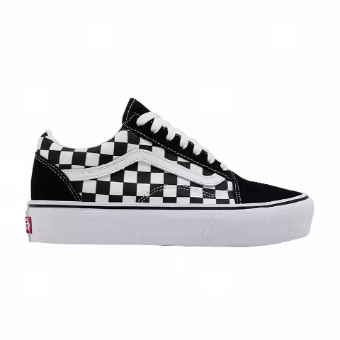 Vans Old Skool Platform 'Black White Checkerboard'