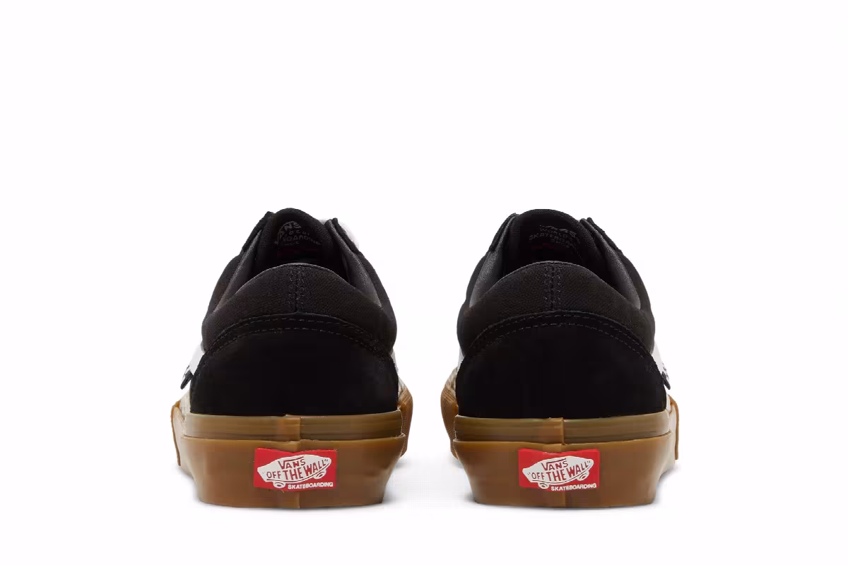 Vans Skate Old Skool Checkerboard - Black Gum, view 7