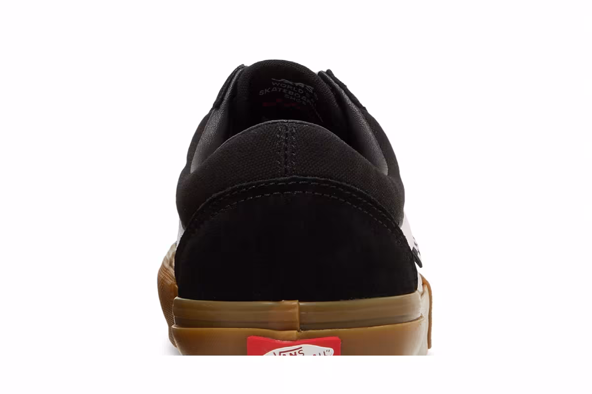 Vans Skate Old Skool Checkerboard - Black Gum, view 8