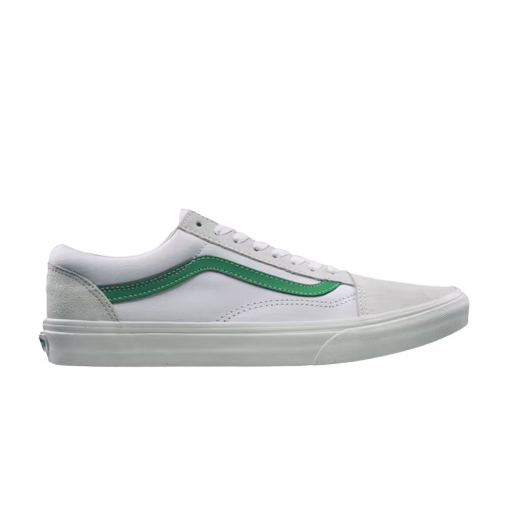 Vans Old Skool Vintage Sport - White Kelly Green