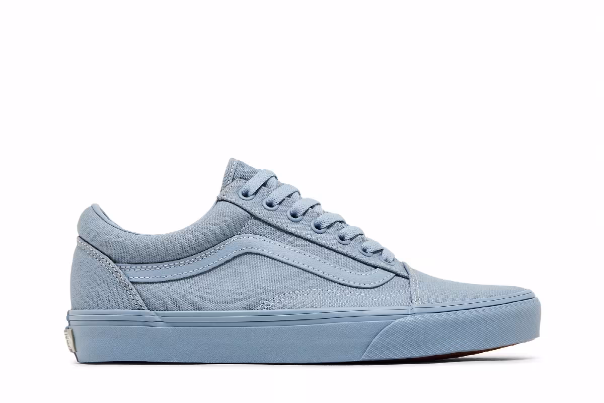 Vans Old Skool Pastel Mono - Dusty Blue, view 2