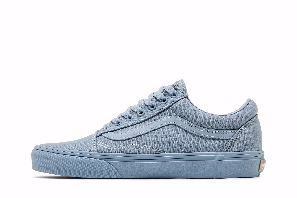 Vans Old Skool Pastel Mono - Dusty Blue, view 4