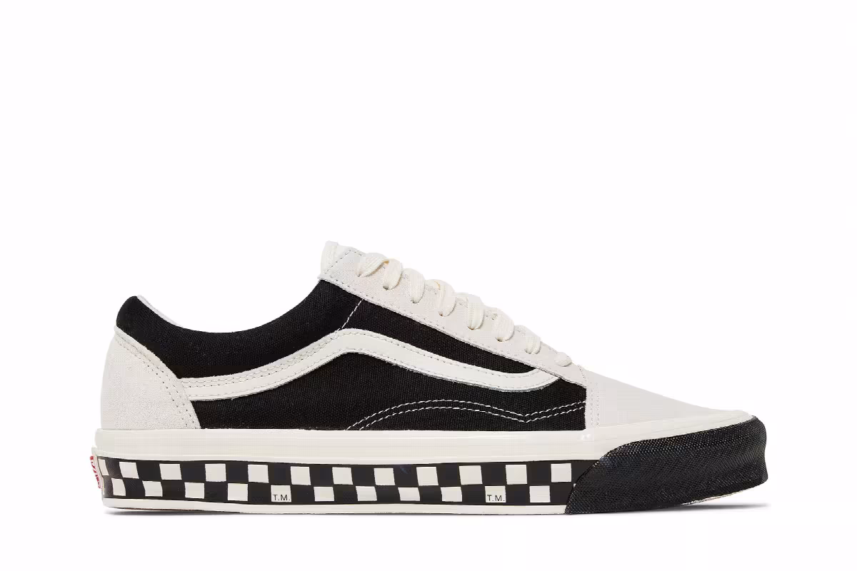 Vans OG Old Skool LX Bumper Cars - Marshmallow Black, view 2