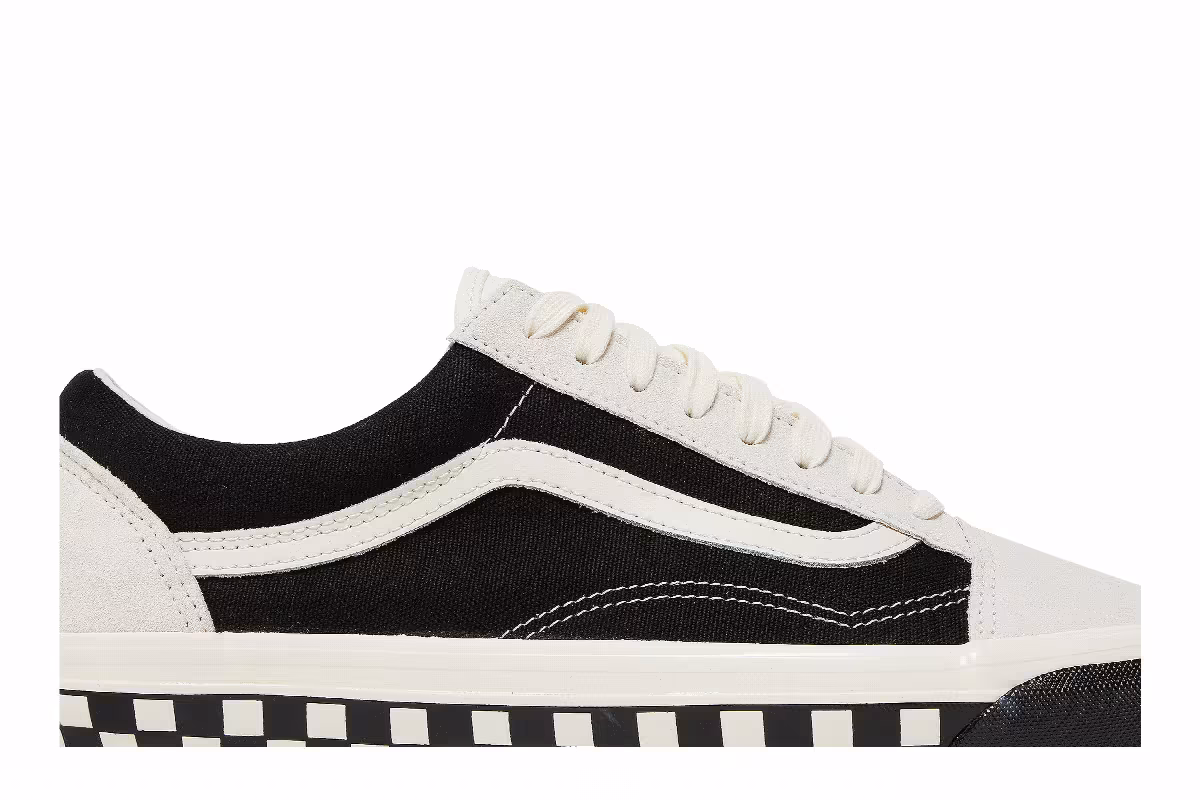 Vans OG Old Skool LX Bumper Cars - Marshmallow Black, view 3