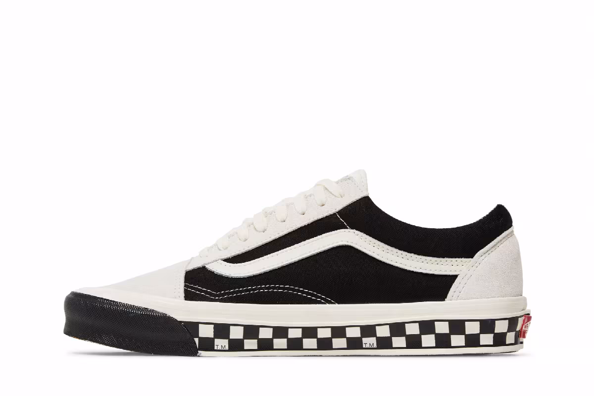 Vans OG Old Skool LX Bumper Cars - Marshmallow Black, view 4