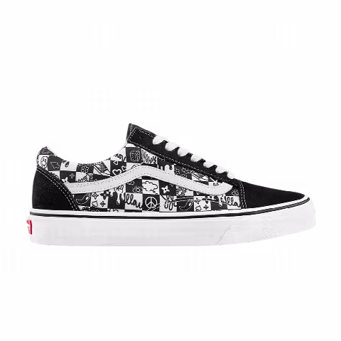 Vans Old Skool 'Doodle Checkerboard'