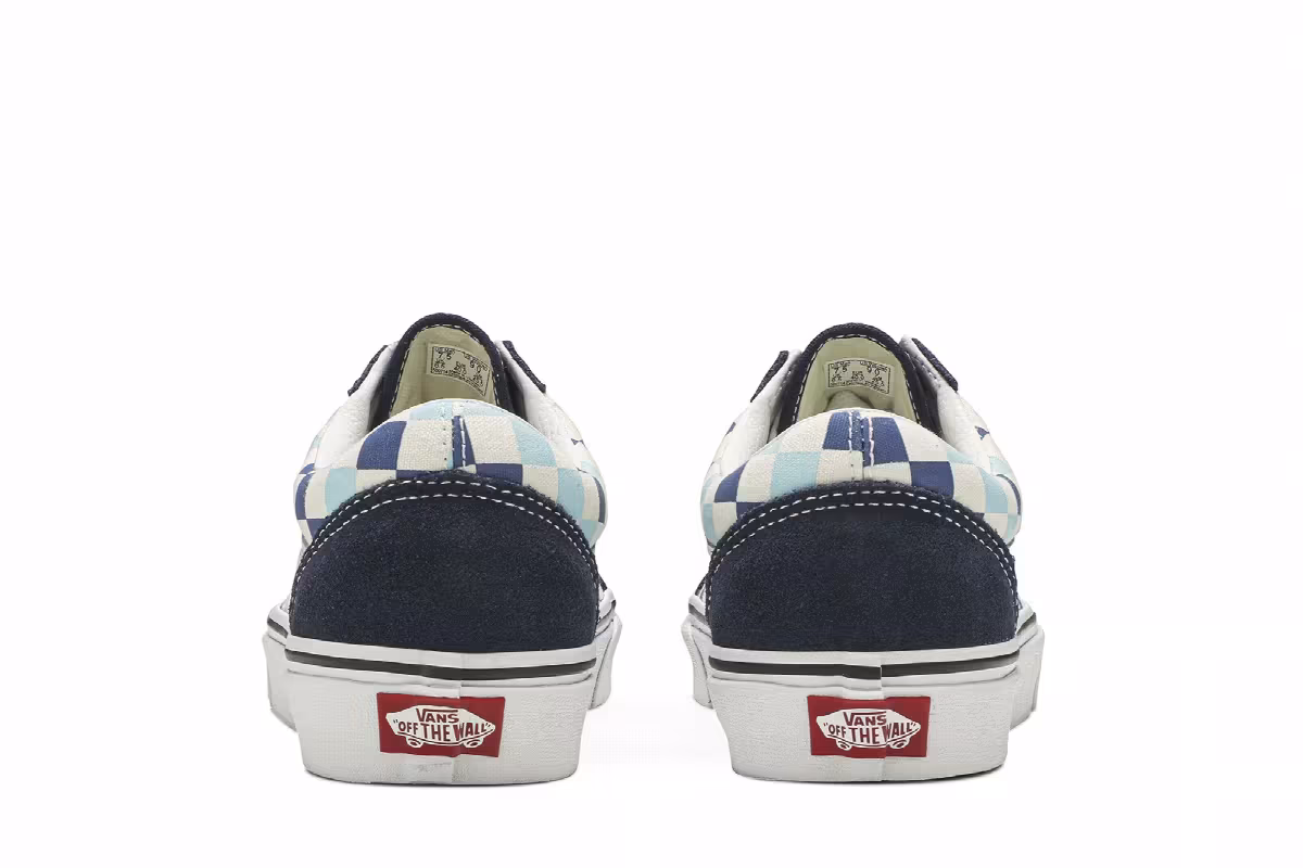 Vans Old Skool Blue Topaz Checkerboard, view 7