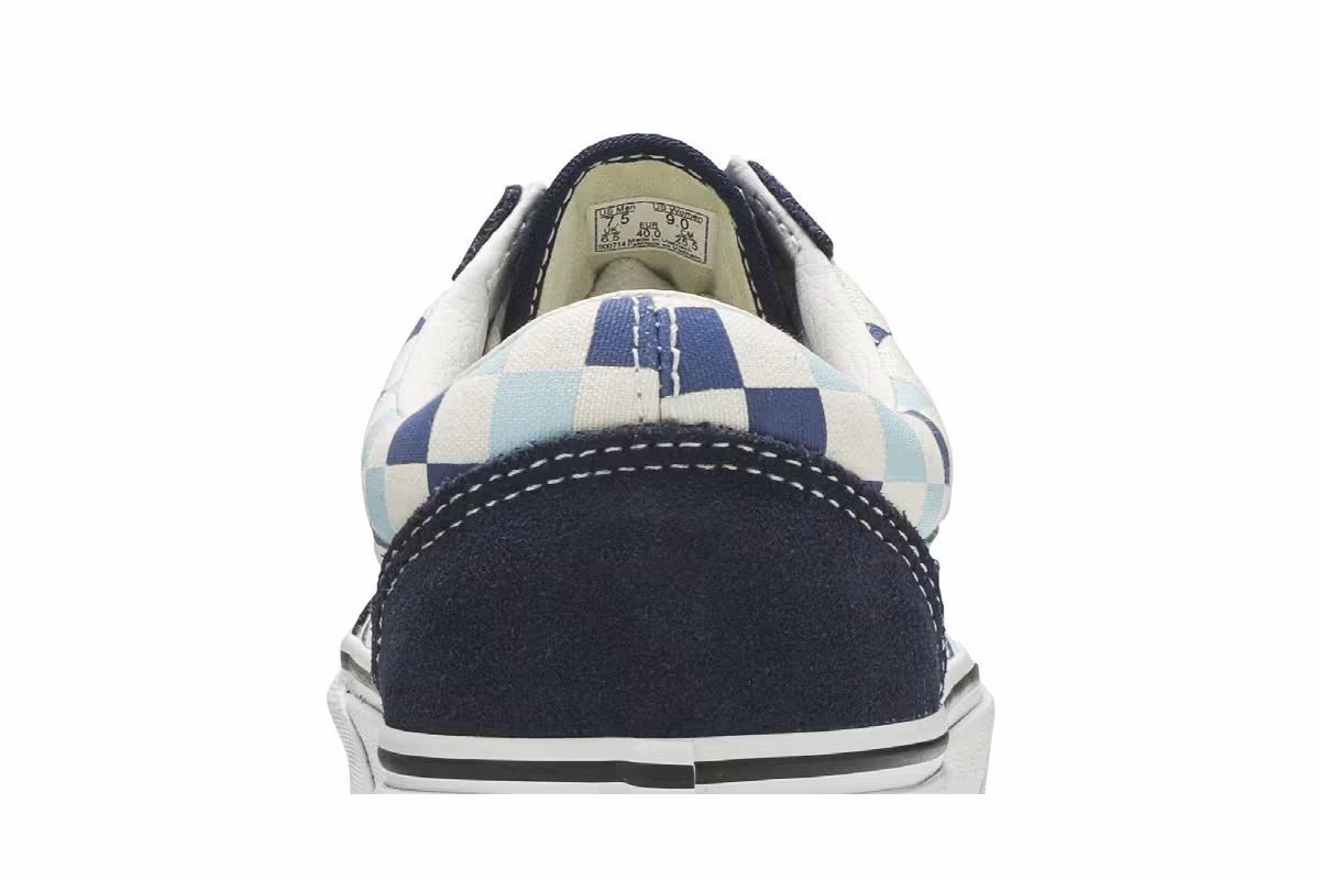 Vans Old Skool Blue Topaz Checkerboard, view 8