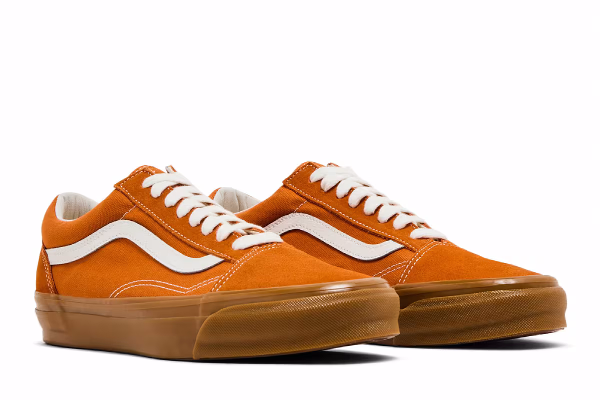 Vans Premium Old Skool 36 Marmalade Orange Gum, view 9