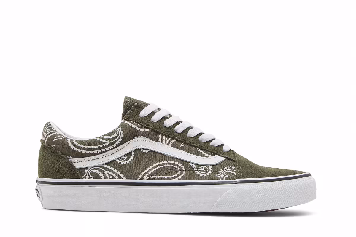 Vans Old Skool Peace Paisley - Grape Leaf, view 2