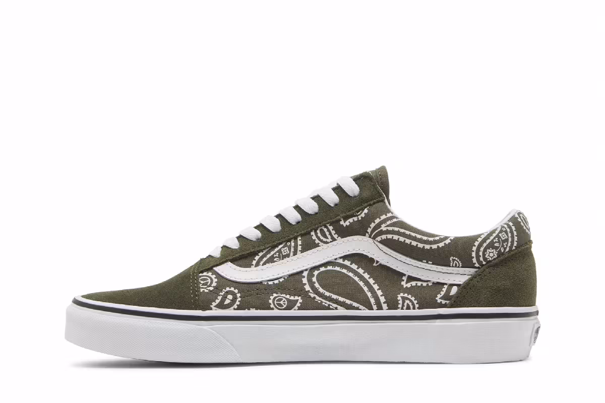 Vans Old Skool Peace Paisley - Grape Leaf, view 4